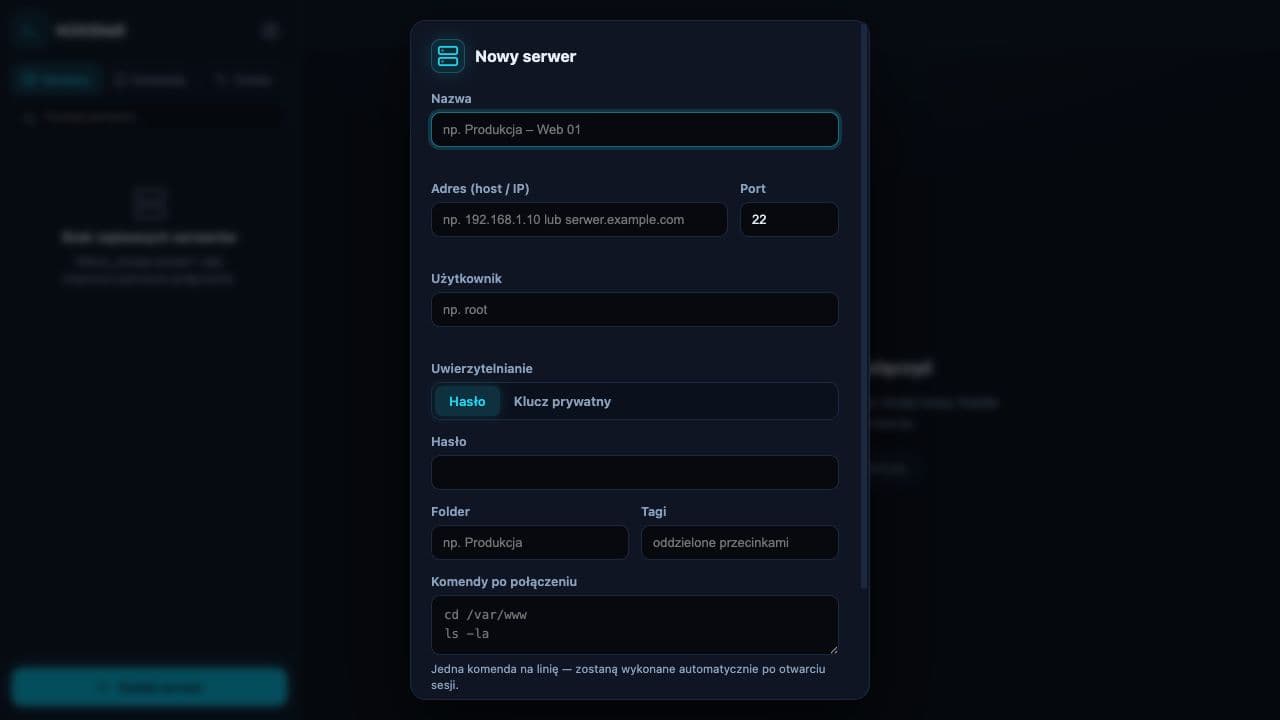N3XShell interface